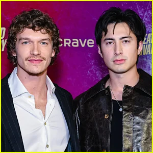 Connor Storrie e Hudson Williams, do Heated Rivalry, confirmados para apresentação no Globo de Ouro de 2026!