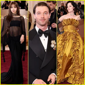 Elenco da 3ª temporada de 'The White Lotus' se reúne no Globo de Ouro de 2026 - Veja Lisa, Patrick Schwarzenegger, Parker Posey e mais!