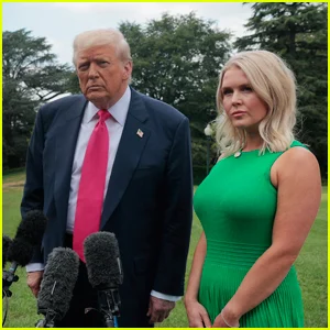 Karoline Leavitt capturada em fita avisando a CBS 'Vamos processar seu A-- Off' se eles não transmitirem a entrevista de Trump na íntegra