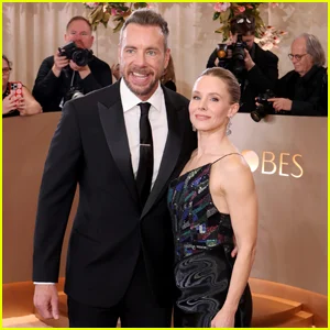 Kristen Bell e Dax Shepard marcam encontro à noite no Globo de Ouro de 2026