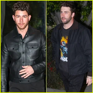 Nick Jonas encontra-se com Pal Jordan McGraw para jantar no WeHo