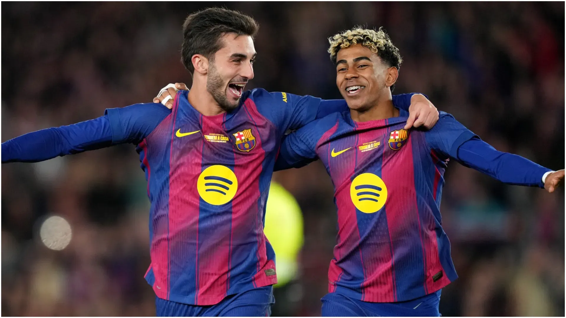 Ferran Torres e Lamine Yamal