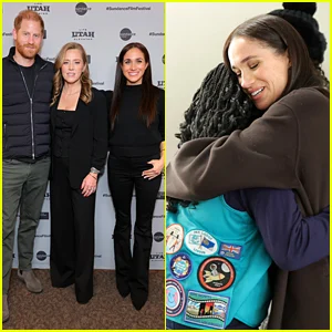 Príncipe Harry e Meghan Markle fazem aparição surpresa na estreia de ‘Cookie Queens’ em Sundance