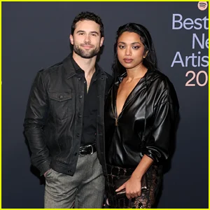 Robbie GK e Nadine Bhabha do Heated Rivalry iniciam o fim de semana do Grammy na Spotify Party!