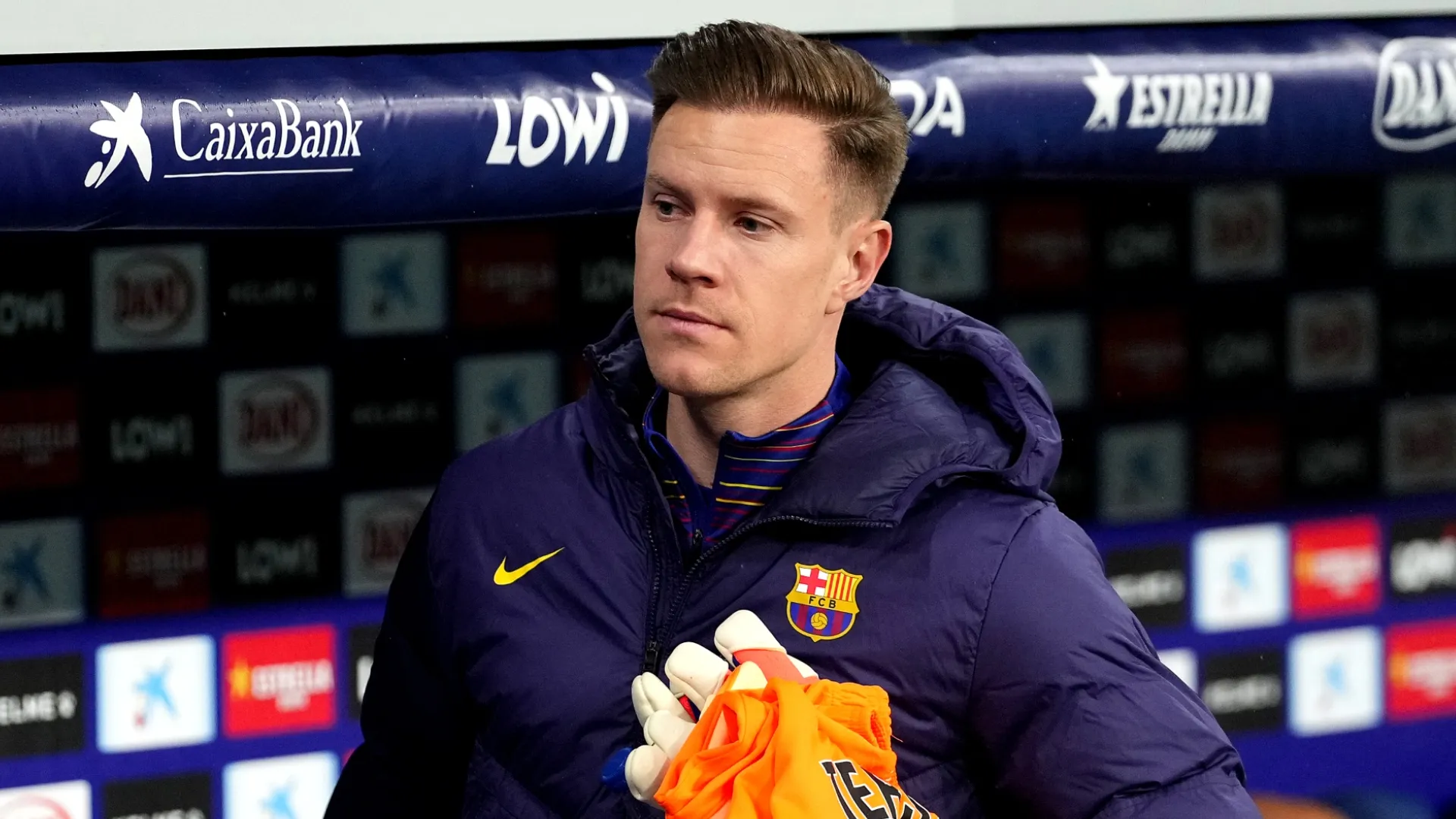 Marc-André ter Stegen do FC Barcelona.