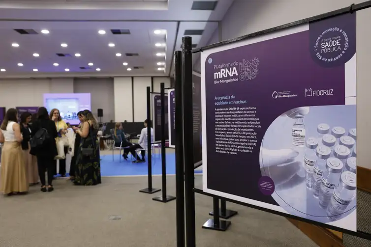 Rio de Janeiro (RJ), 07/05/2025 – Bio-Manguinhos/Fiocruz realiza 9º Simpósio Internacional de Imunobiológicos. Foto: Fernando Frazão/Agência Brasil