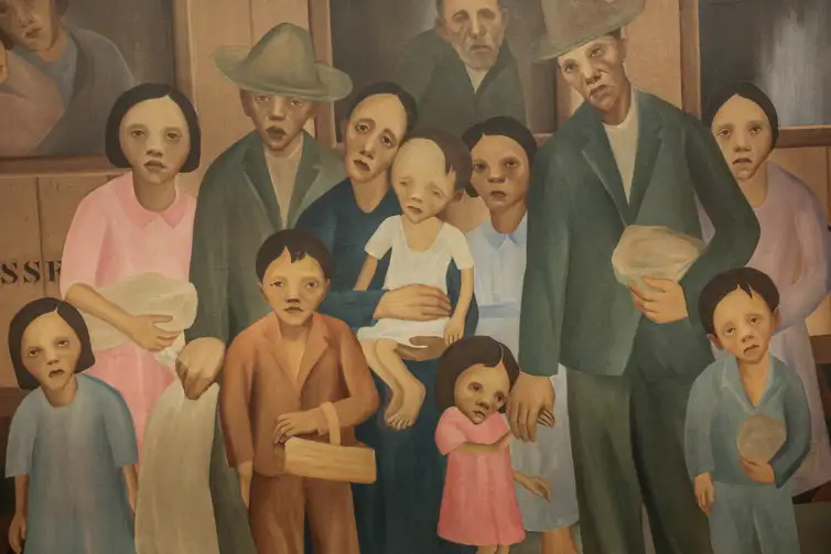 Brasília (DF), 10/02/2026 - Visita guiada no centro cultural TCU à exposição “Transbordar o mundo: os olhares de Tarsila do Amaral”, que estará aberta ao público a partir de 11 de fevereiro.
Foto: Joédson Alves/Agência Brasil