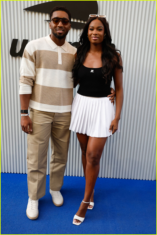 Coco Jones Donovan Mitchell