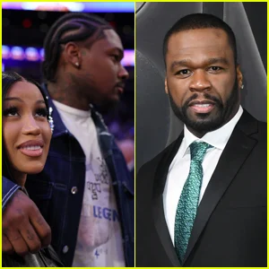 50 Cent zomba de Stefon Diggs em meio a rumores de divisão de Cardi B