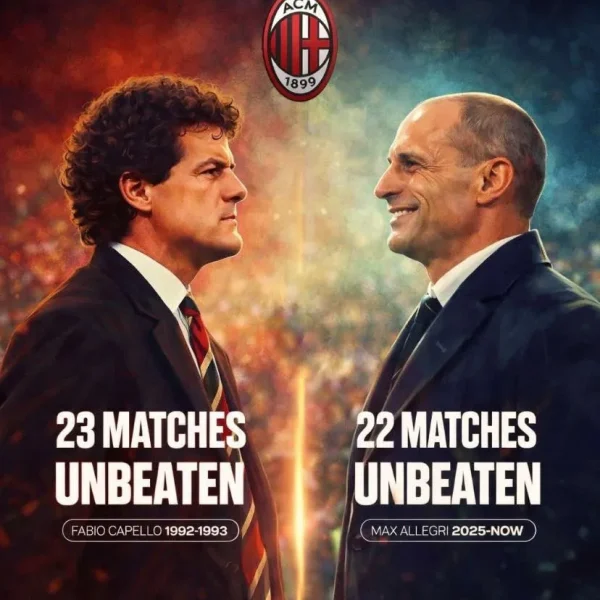 A rara chance de Christian Pulisic de gravar nome ao lado de lendas: Milan prestes a igualar o recorde de todos os tempos de 33 anos contra o Pisa na Série A