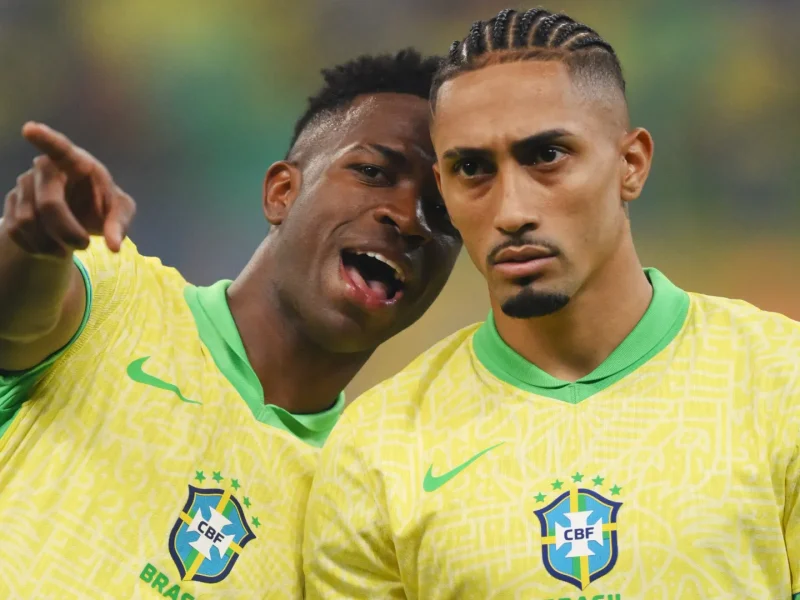 A vaga de Neymar na Copa do Mundo de 2026 está em questão enquanto Carlo Ancelotti supostamente toma uma decisão sobre o núcleo do Brasil: Vinicius e Raphinha empatados, mas e a estrela do Santos?