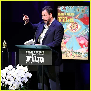 Adam Sandler encerra boato viral ‘insano’ sobre sua filha ao receber homenagem no Festival de Cinema de Santa Bárbara