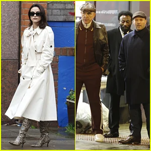 Camila Mendes traz grande estilo para o set de ‘Viva La Madness’ com Jason Statham e mais