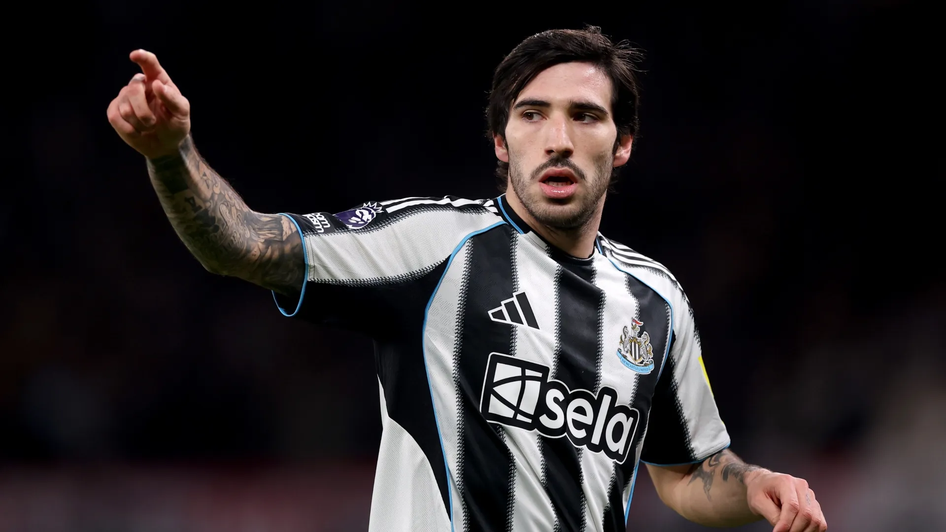 Sandro Tonali, do Newcastle United.