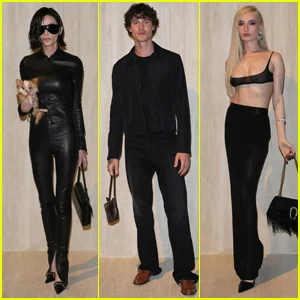 Demi Moore canaliza 'The Matrix' enquanto sai para o desfile de moda da Gucci ao lado de Shawn Mendes, Kim Petras e mais