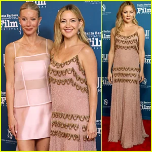 Gwyneth Paltrow presenteia Kate Hudson com o Arlington Artist Award no Santa Barbara Film Festival 2026