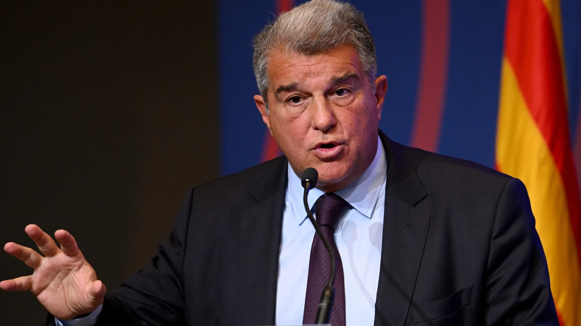 Presidente do Barcelona, ​​Joan Laporta, quer ser reeleito