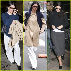Kendall Jenner mostra seu estilo chique ao sair durante a Semana de Moda de Milão
