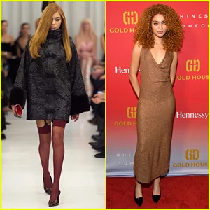 Ksenia Daniela Kharlamova, do Heated Rivalry, faz estreia na passarela de Christian Cowan na NYFW