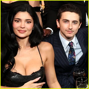 Kylie Jenner apoia Timothee Chalamet nos BAFTAs