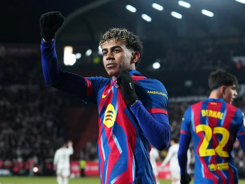 Lamine Yamal alcança feito de gol no FC Barcelona visto pela última vez com Lionel Messi