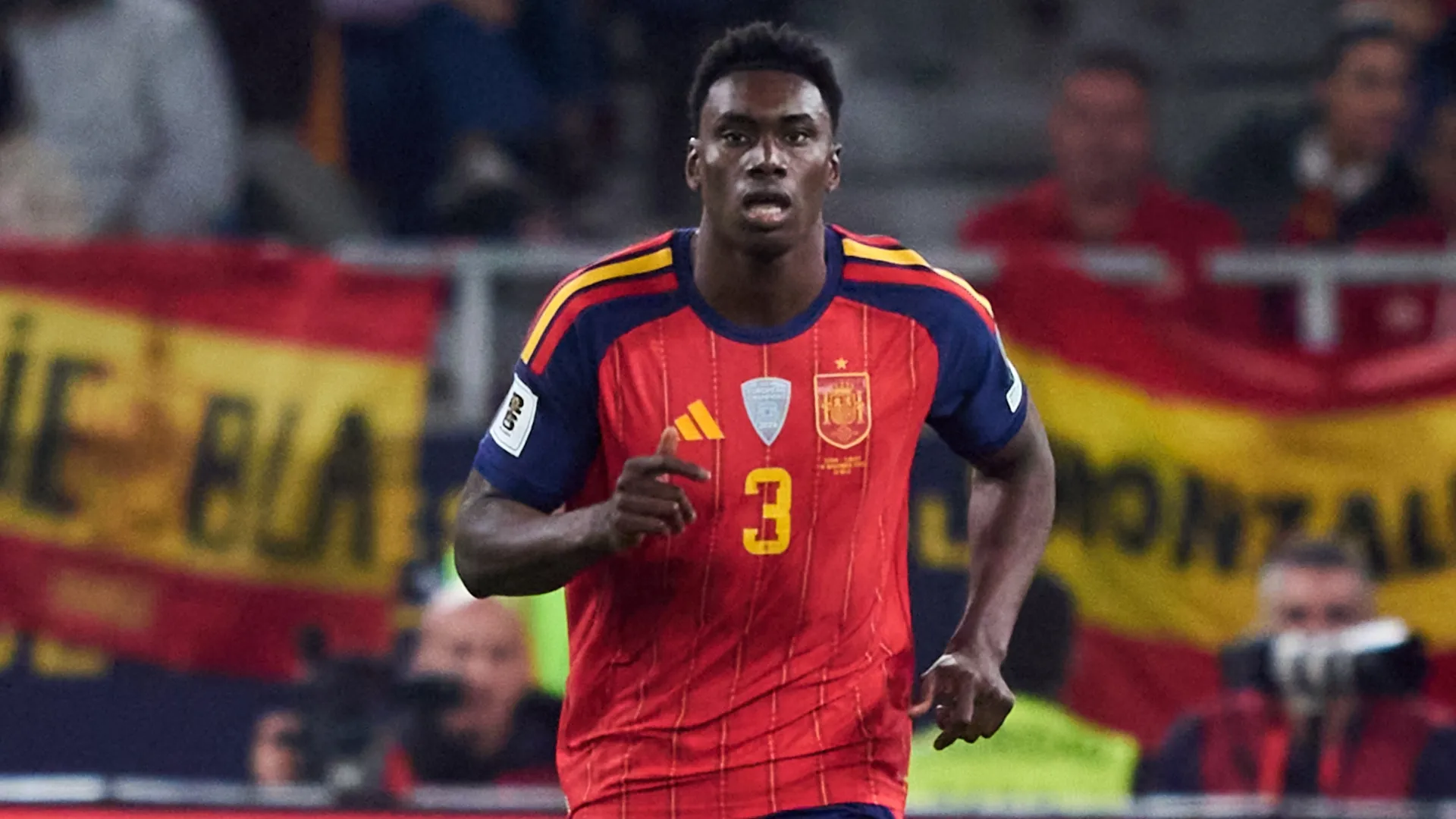 Sam Aghehowa da Espanha.