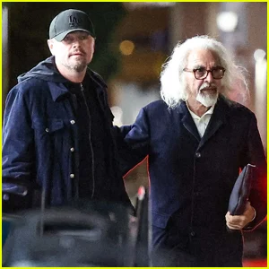 Leonardo DiCaprio sai para jantar com papai George em Beverly Hills