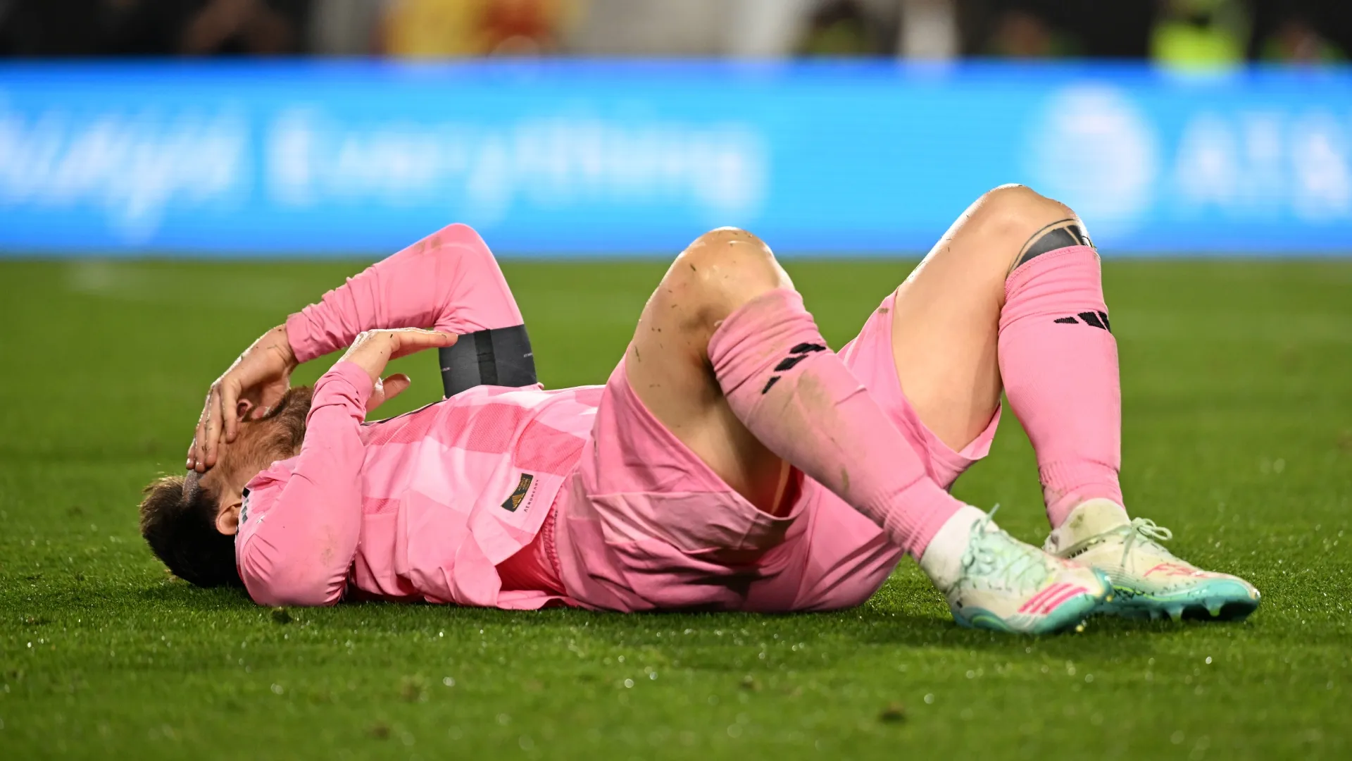 Lionel Messi #10 do Inter Miami CF durante o jogo do LAFC.