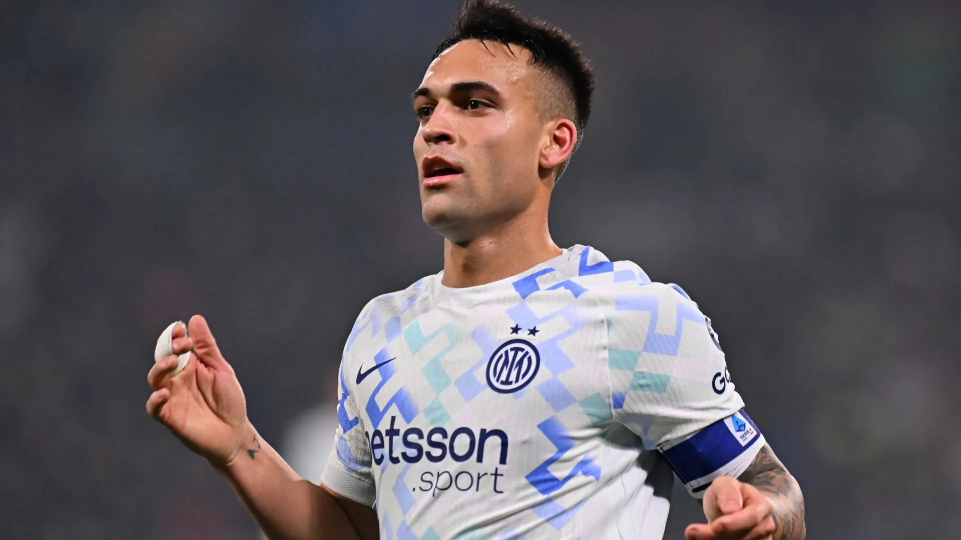 Lautaro Martínez, do Inter de Milão.