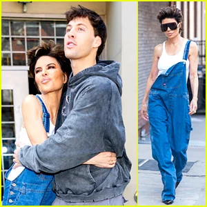 Lisa Rinna se veste de Rob Rausch para a aparição final pós-'Traidores' em Nova York