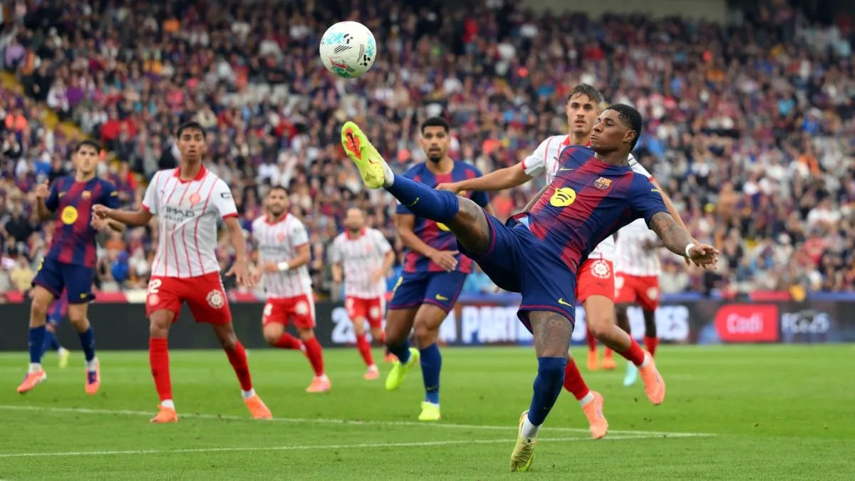 O astro do Barcelona, ​​Marcus Rashford