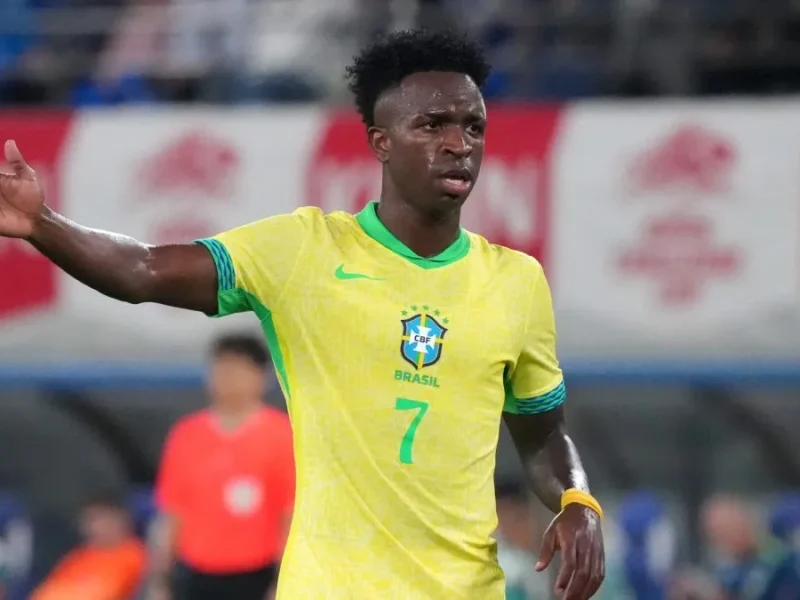 O astro brasileiro Vinicius Junior escolhe Portugal de Ronaldo e Argentina de Messi entre os destaques da Copa do Mundo de 2026