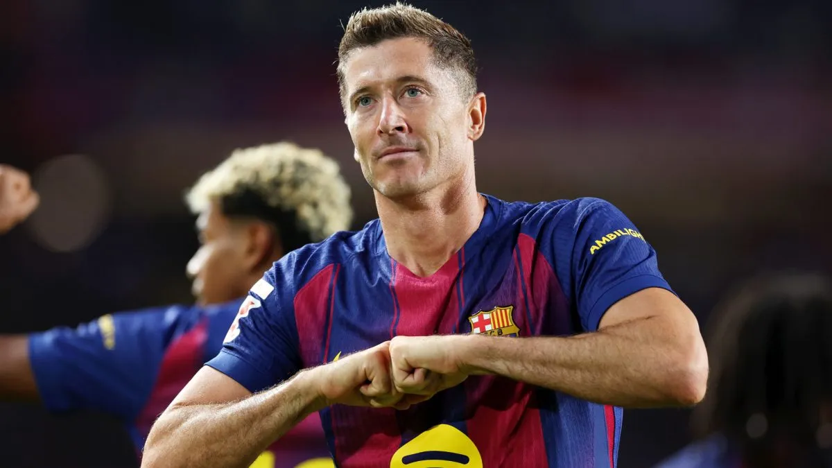 Robert Lewandowski, do Barcelona