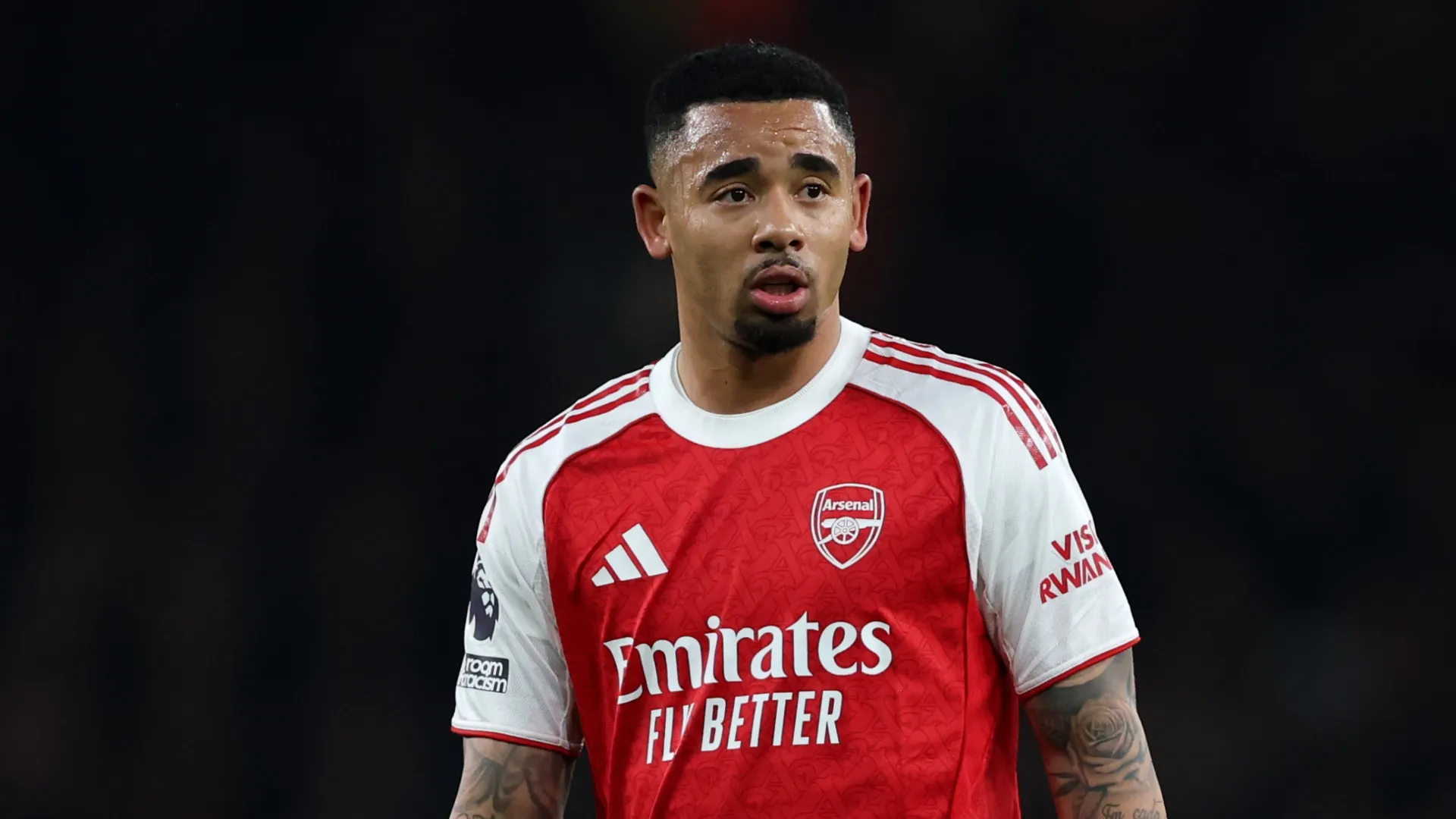 Gabriel Jesus do Arsenal.