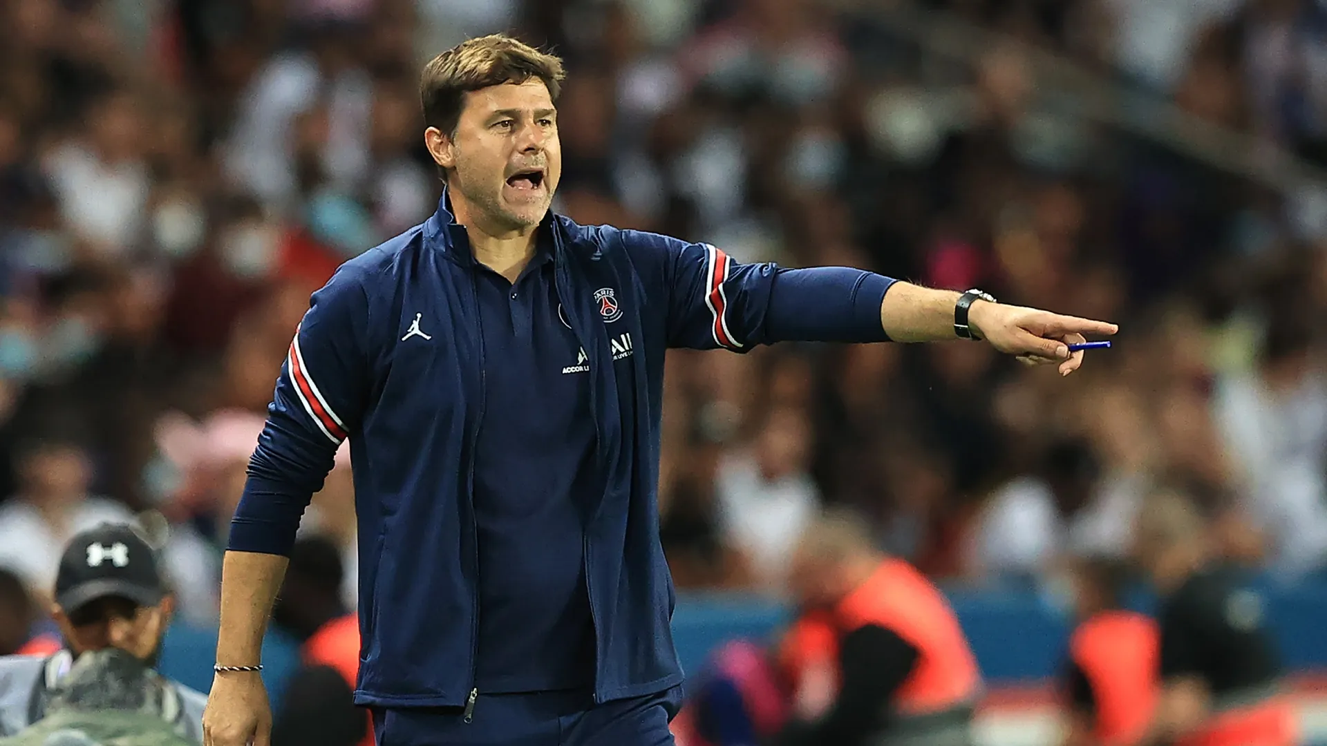 Mauricio Pochettino, técnico do Paris Saint-Germain.