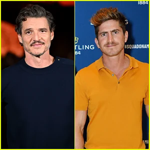 Pedro Pascal exibe PDA com Rafael Olarra durante passeio pelo bairro em Los Angeles