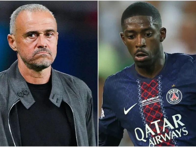 Porque é que Ousmane Dembele não joga pelo PSG contra o Mónaco nos playoffs da fase a eliminar da UEFA Champions League?