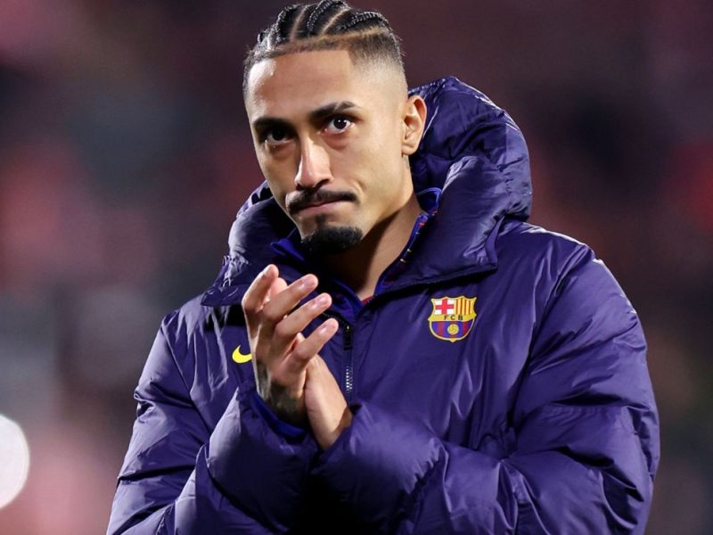 Raphinha critica os árbitros após a derrota do Barcelona na La Liga para o Girona: ‘Se tivermos que jogar contra todos, tudo bem’