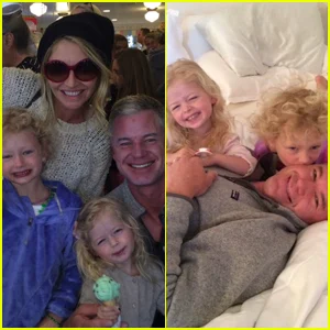 Rebecca Gayheart compartilha adoráveis ​​​​fotos de família ao retornar ao Instagram após a morte de Eric Dane