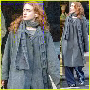 Sadie Sink procura motorista desaparecido após sair de uma mercearia em Londres