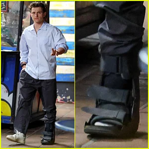 Tom Holland vai ao supermercado com o pé machucado em Beverly Hills