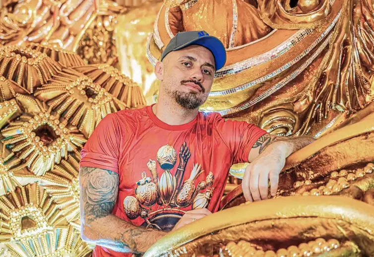 Rio de Janeiro (RJ), 12/02/2026 – Carnavalesco da União de Maricá, Leandro Vieira  -  As escolas novinhas da Série Ouro do Rio.
Foto: Leonardo Queiroz/Divulgação