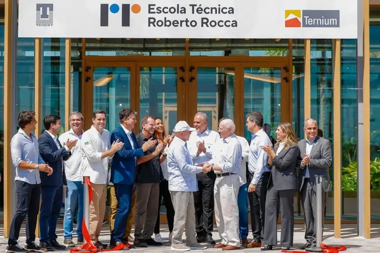 06.03.2026 - Presidente da República, Luiz Inácio Lula da Silva, durante visita à Escola Técnica Roberto Rocca, na Rodovia Rio-Santos (altura do km 392) – Santa Cruz. Rio de Janeiro - RJ.
Foto: Ricardo Stuckert / PR