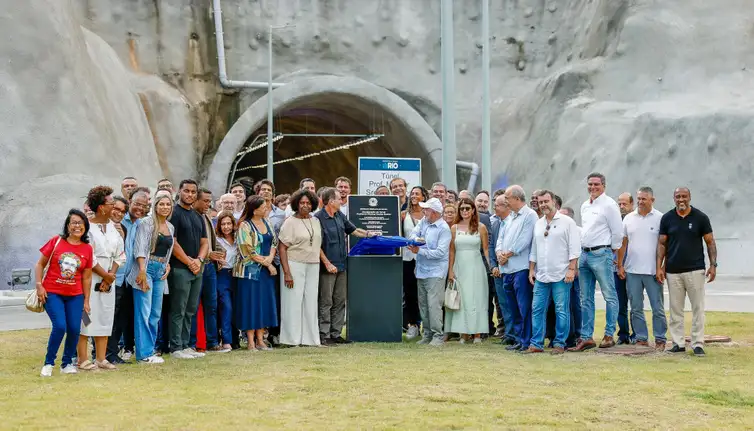 06.03.2026 - Presidente da República, Luiz Inácio Lula da Silva, durante inauguração do Túnel Moacyr Sreder Bastos, em Campo Grande. Rio de Janeiro - RJ.
Foto: Ricardo Stuckert / PR