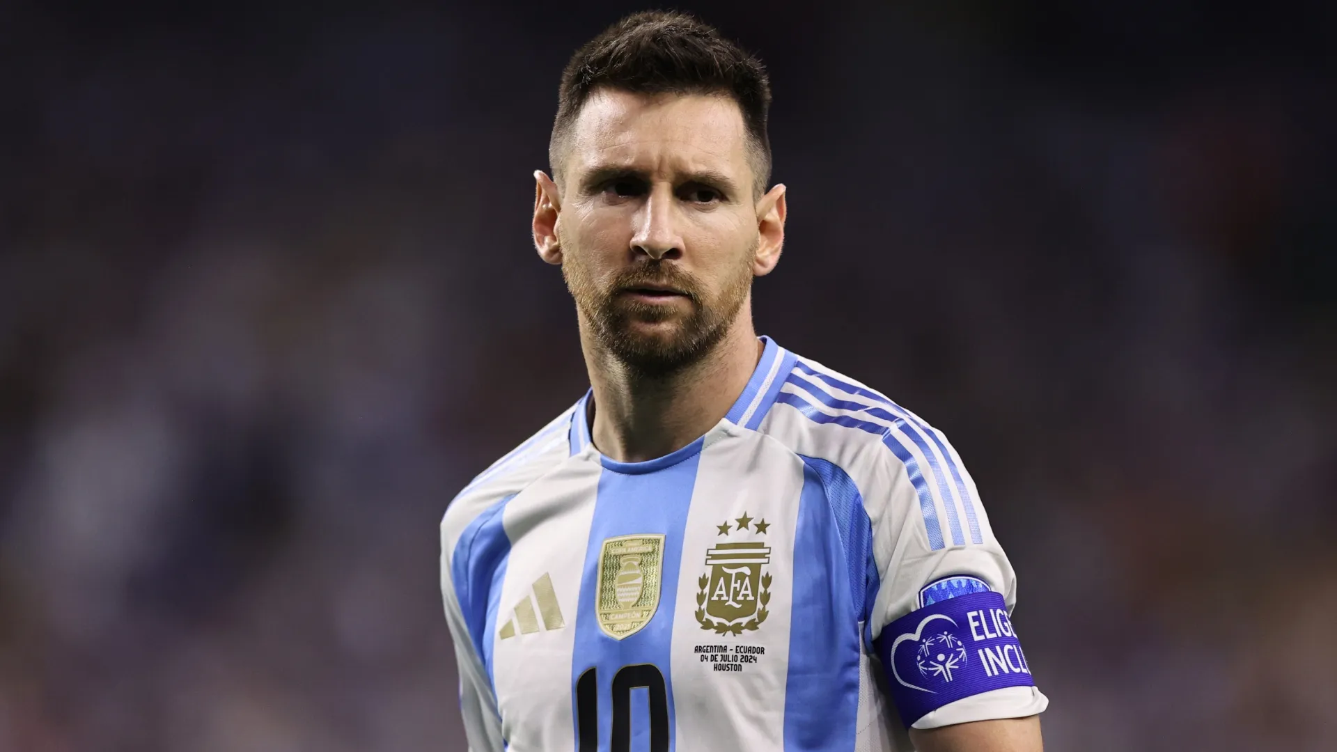 Lionel Messi da Argentina.