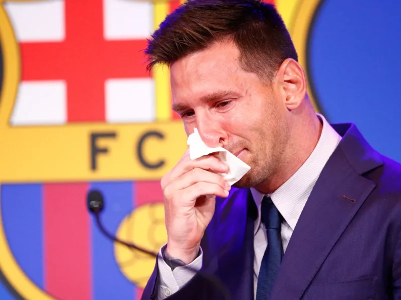 A saída de Lionel Messi do FC Barcelona foi “a decisão certa”, diz o presidente Joan Laporta