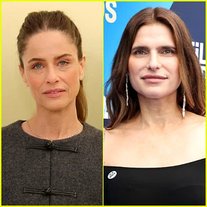 Amanda Peet revela sósia de celebridade com quem seu marido namorou quando eles estavam de folga