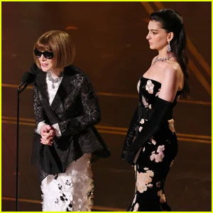 Anne Hathaway e Anna Wintour recriam o momento de ‘Devil Wears Prada’ durante apresentação no Oscar 2026