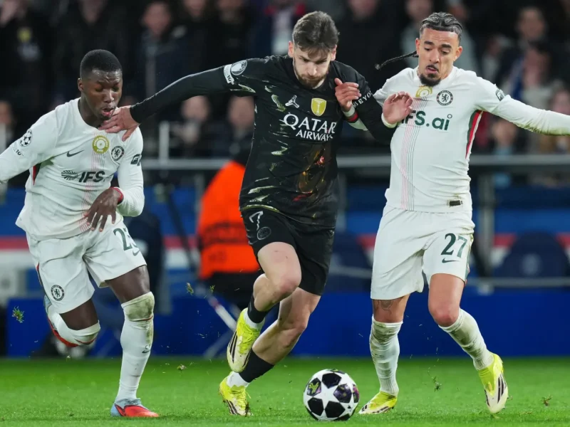 Chelsea x PSG: escalações previstas para o confronto da segunda mão das oitavas de final da Liga dos Campeões de 2025-26