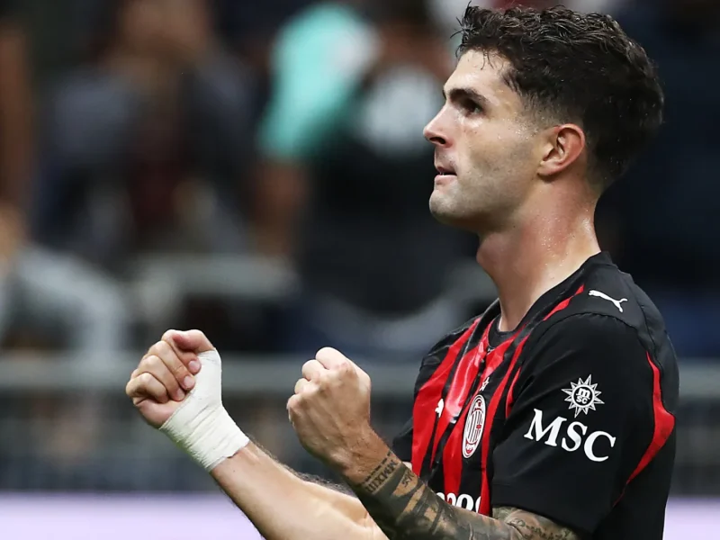 Christian Pulisic está jogando hoje? Escalações previstas para Lazio x AC Milan no confronto da Série A